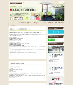 草加市の整体｜改善率NO1の「鍼灸整体院ビ・プラス」様の制作実績